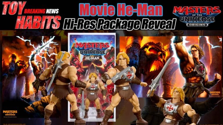 MOTU Origins Masters of the Universe Movie (2026) He-Man Hi-Res Package Reveal