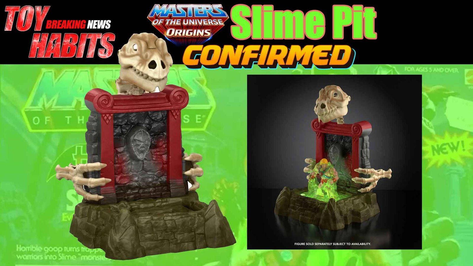 MOTU Origins Slime Pit Revealed and Confirmed