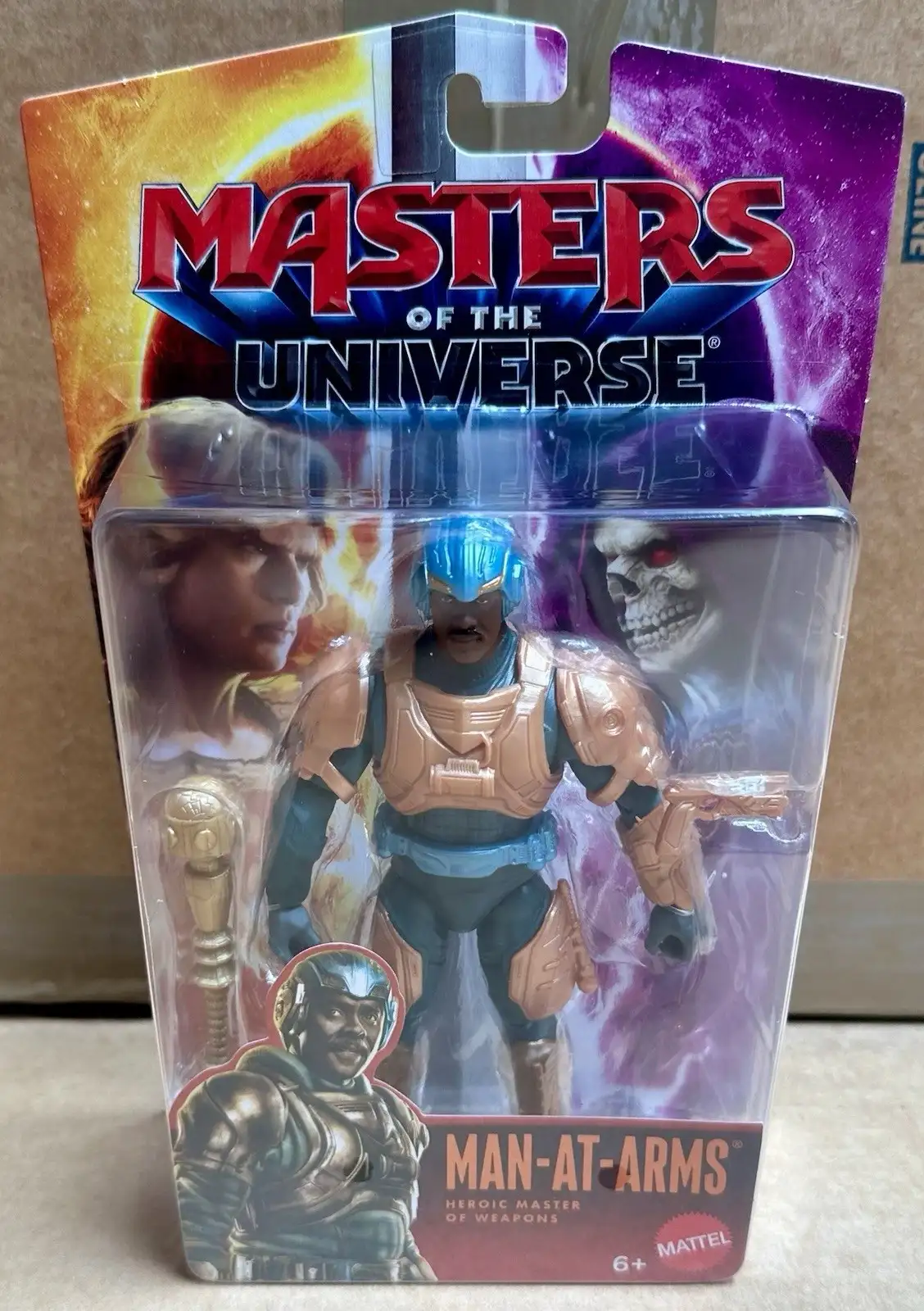 Man At Arms Version 2 MOTU Core Card Frontc