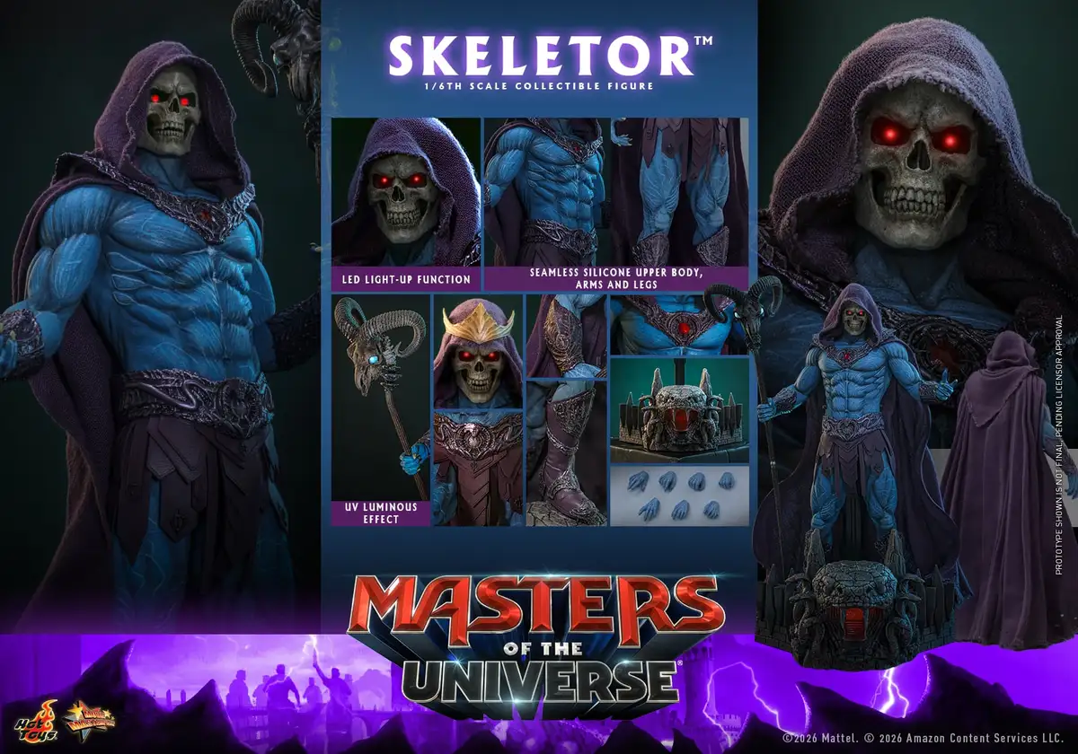 Masters of the Universe (2026) MMS889 Skeletor 1 6th Scale Collectible Figure 24