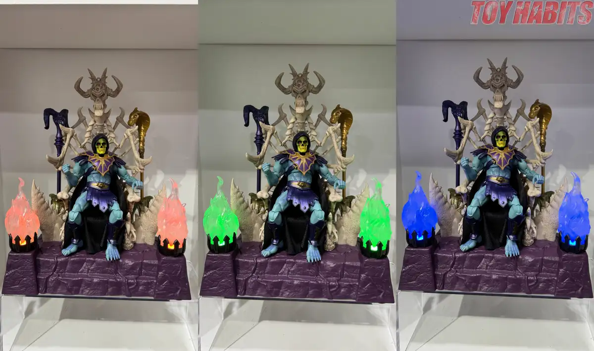 Masters of the Universe Masterverse Skeletor with Havoc Throne 14
