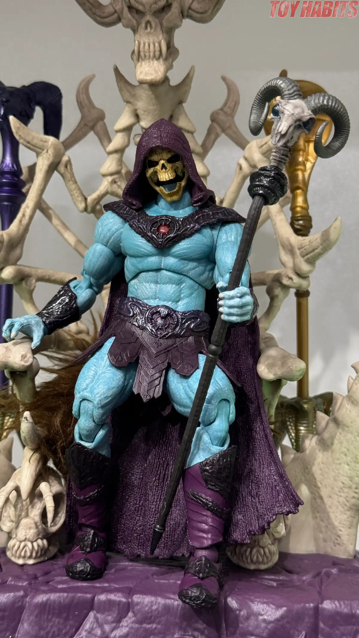 Masters of the Universe Masterverse Skeletor with Havoc Throne 3