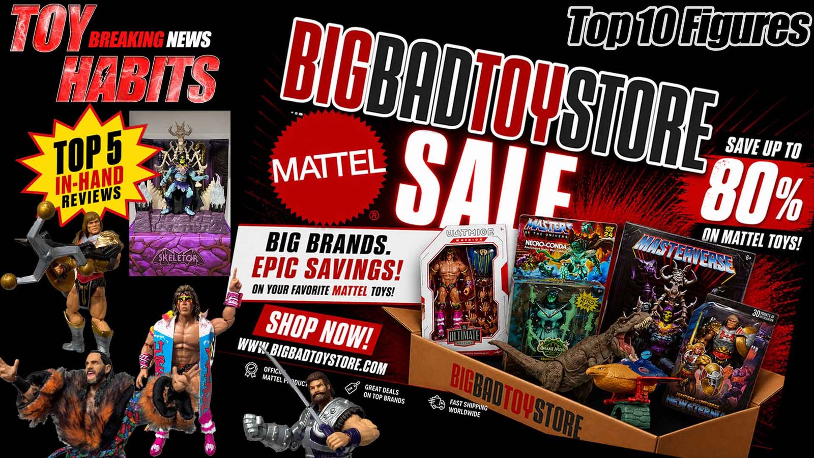 Mattel Big Bad Toy Store Sale Top 10