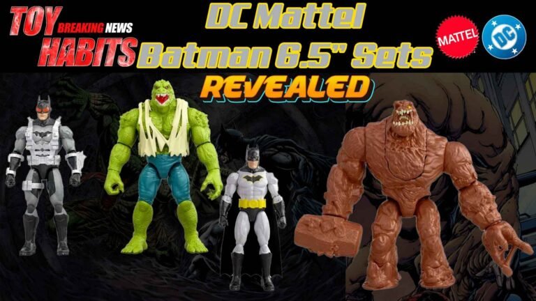 Mattel DC Universe Batman 6.5″ Sets Scale Revealed