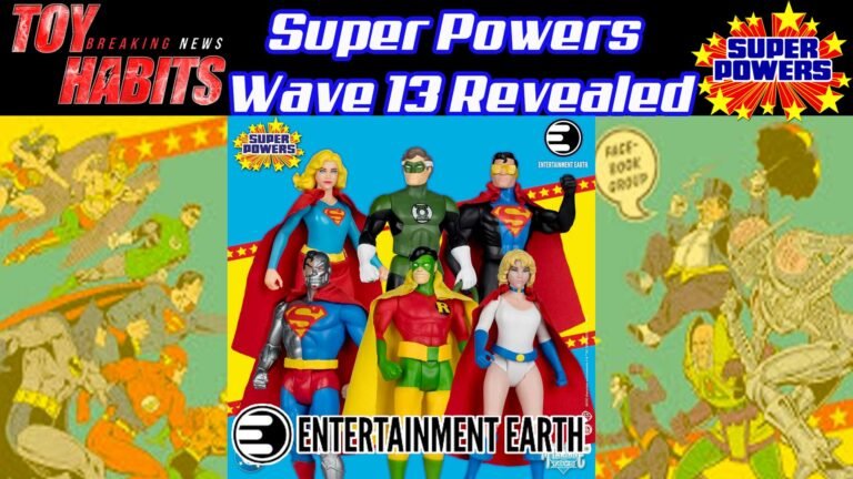 McFarlane DC Super Powers Entertainment Earth Exclusives Wave 13 Revealed