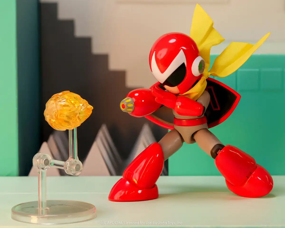 Mega Man Proto Man 1 12 Scale Action Figure 08