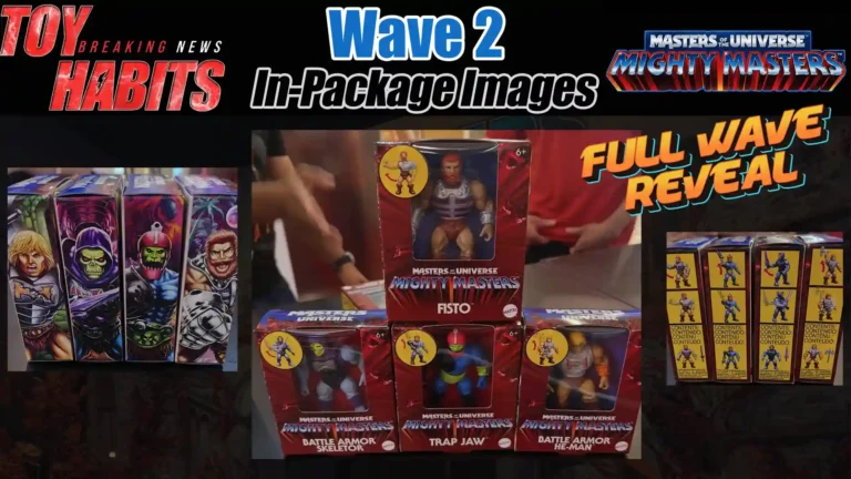 Mighty Masters MOTU Mini Figures Wave 2 In Package Images