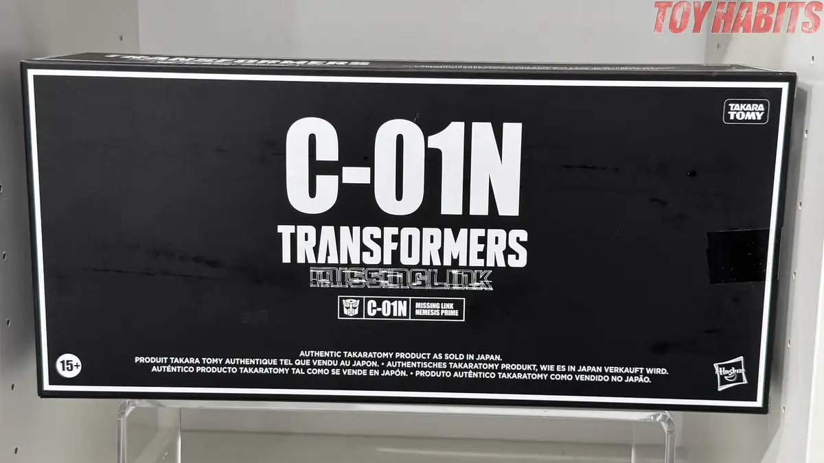 Nemesis Prime C 01N Transformers Missing Link Review 2