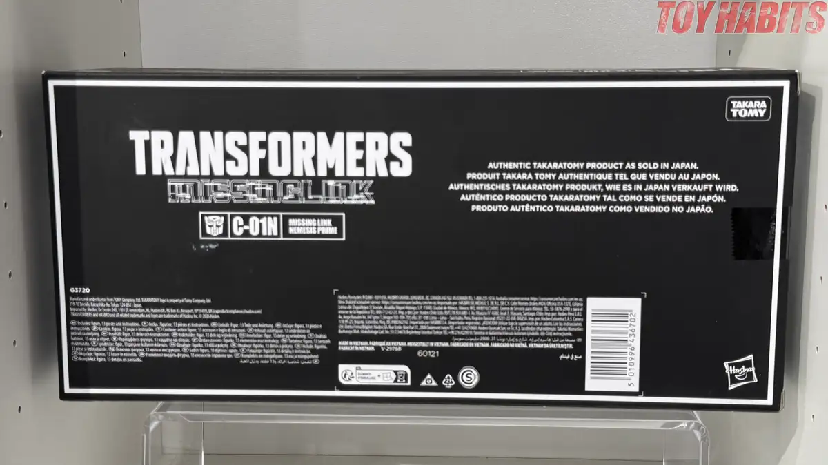 Nemesis Prime C 01N Transformers Missing Link Review 4
