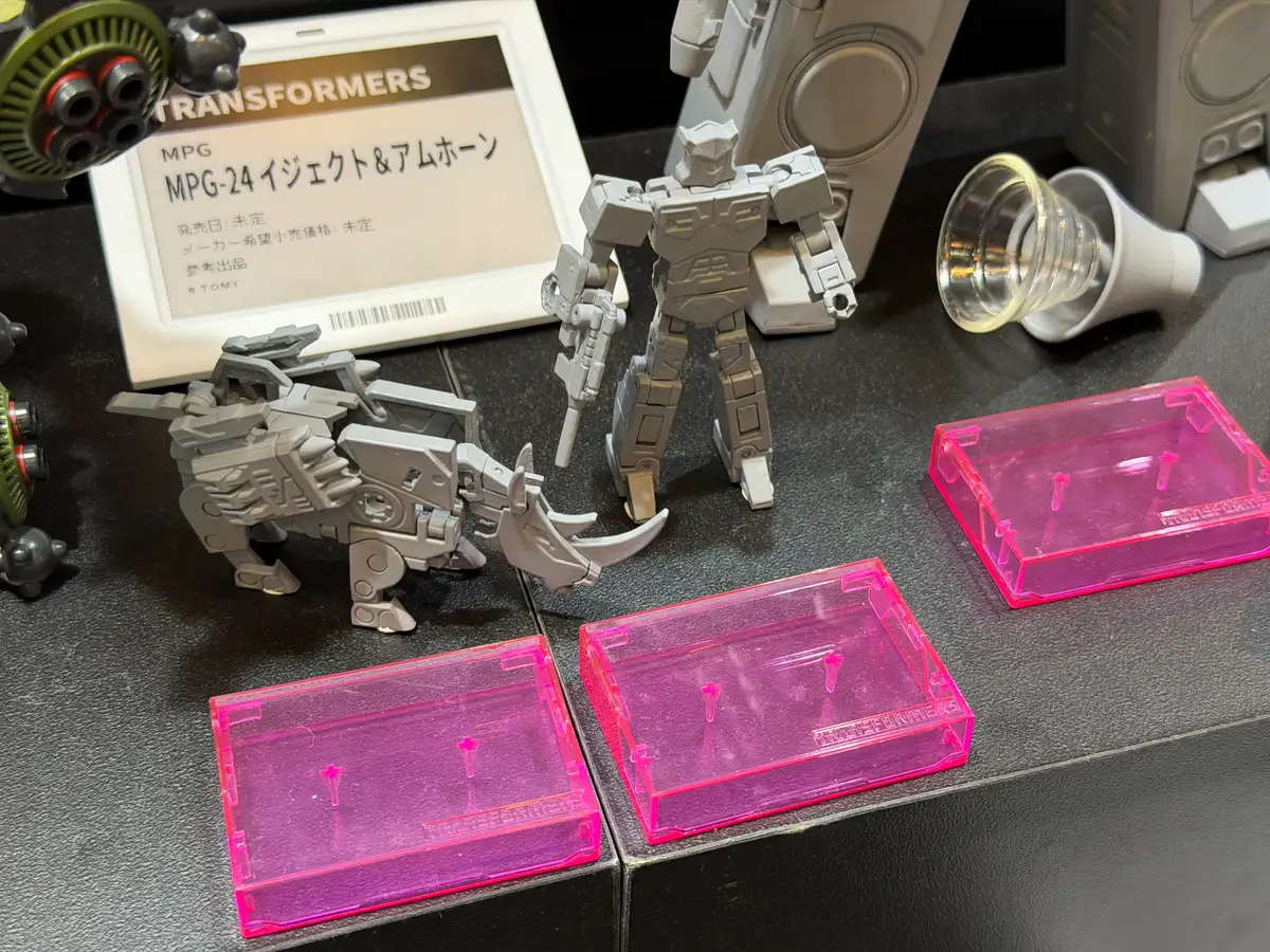 Ramhorn and Eject Masterpiece MPG Transformers Shizuoka Hobby Show 2026 Takara Tomy Booth 3