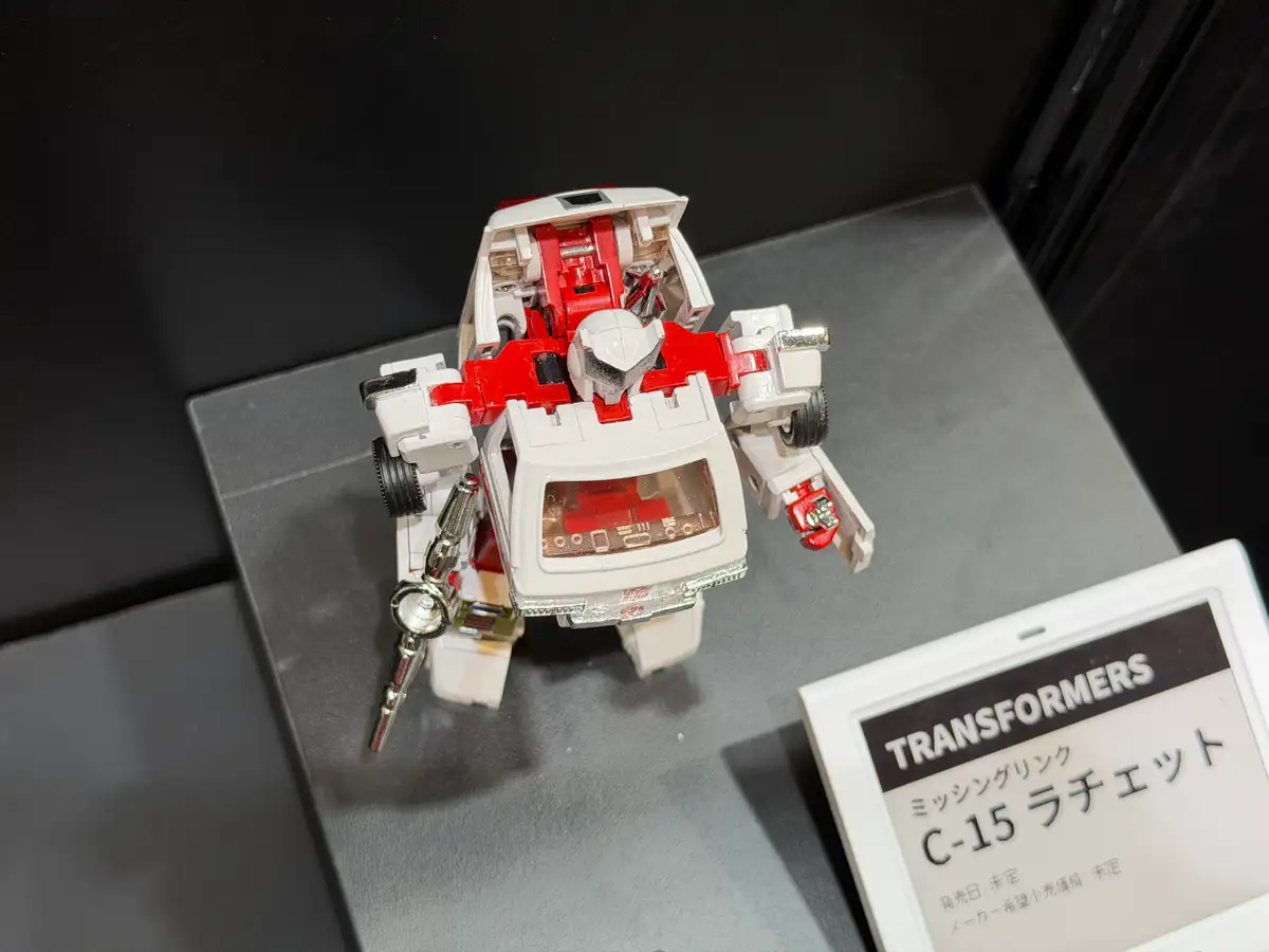 Ratchet Ironhide Transformers Missing Link Transformers Shizuoka Hobby Show 2026 Takara Tomy Booth 6