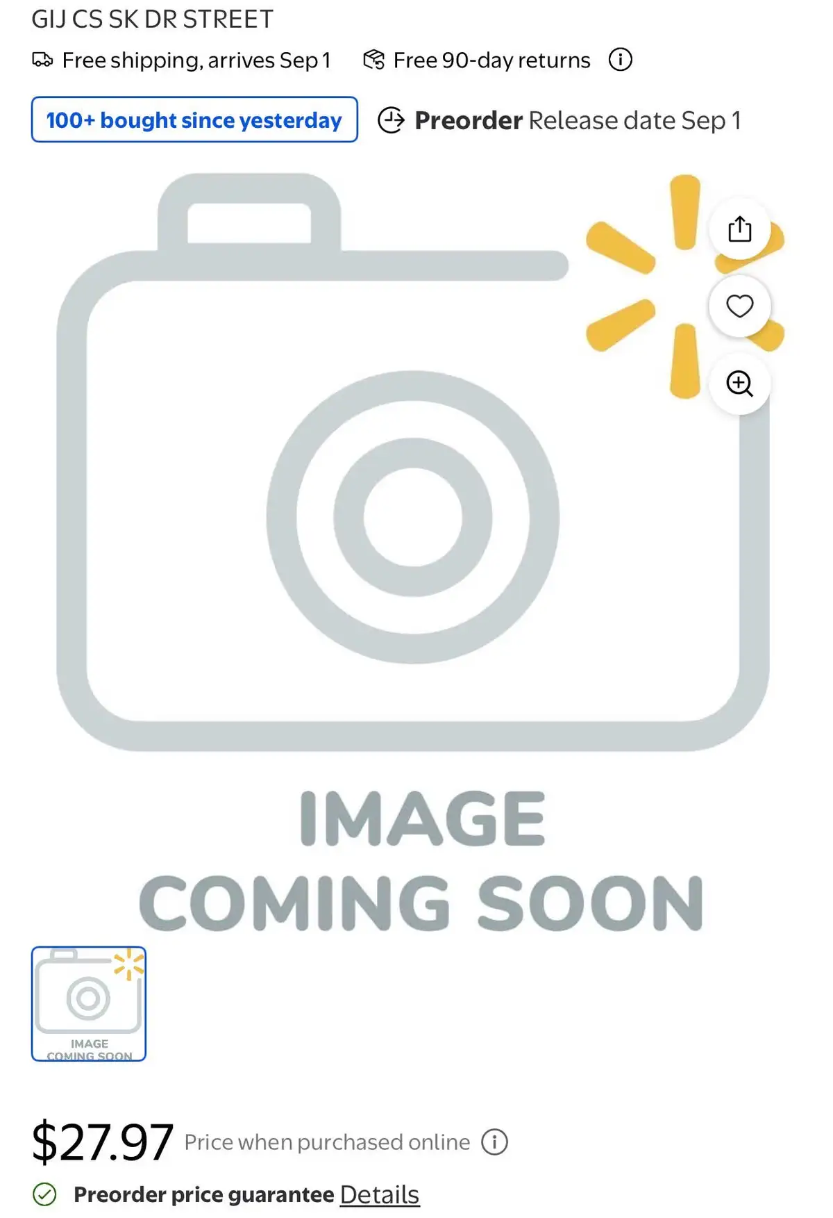 Rugged Duke GI Joe Classified Series Yo Joe June 2026 Walmart Listing