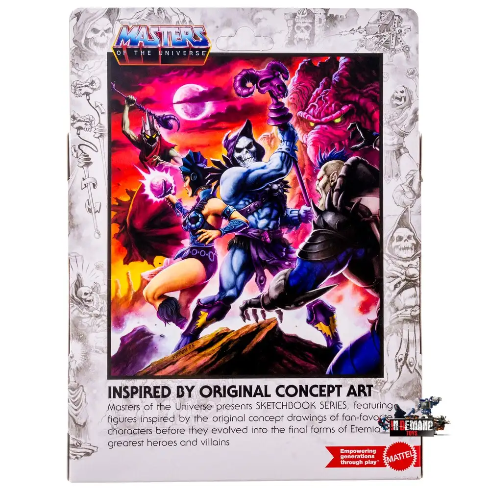 Skeletor MOTU Origins Sketch Book Series 2