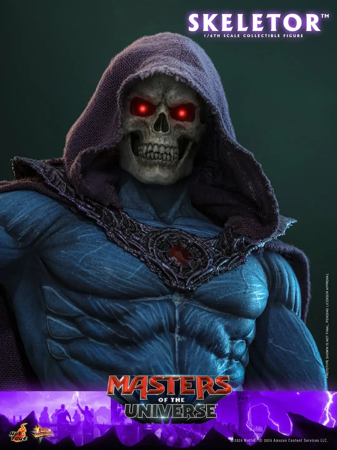 Skeletor Masters of the Universe Movie Sixth Scale Hot Toys Official Images 10