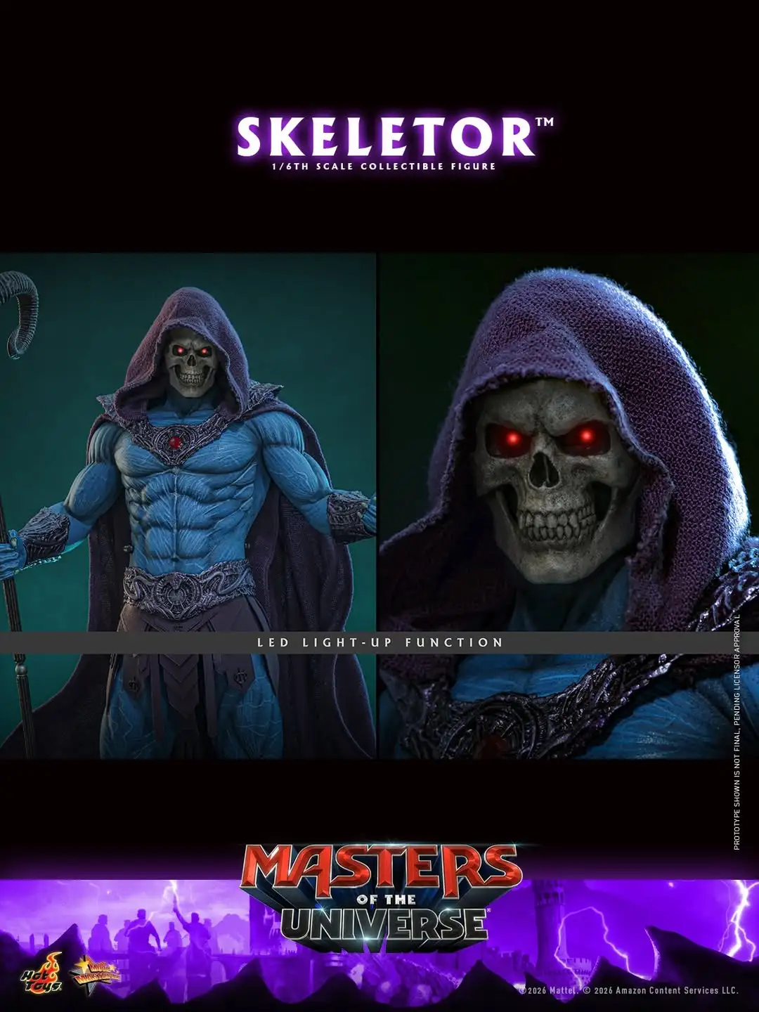 Skeletor Masters of the Universe Movie Sixth Scale Hot Toys Official Images 15