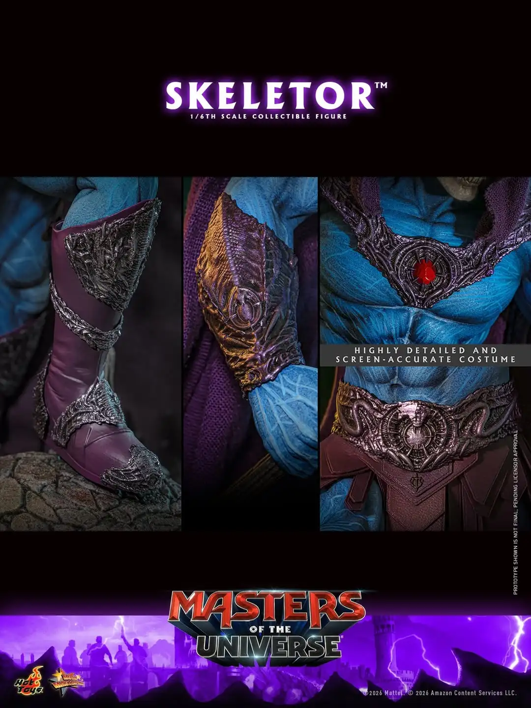 Skeletor Masters of the Universe Movie Sixth Scale Hot Toys Official Images 16