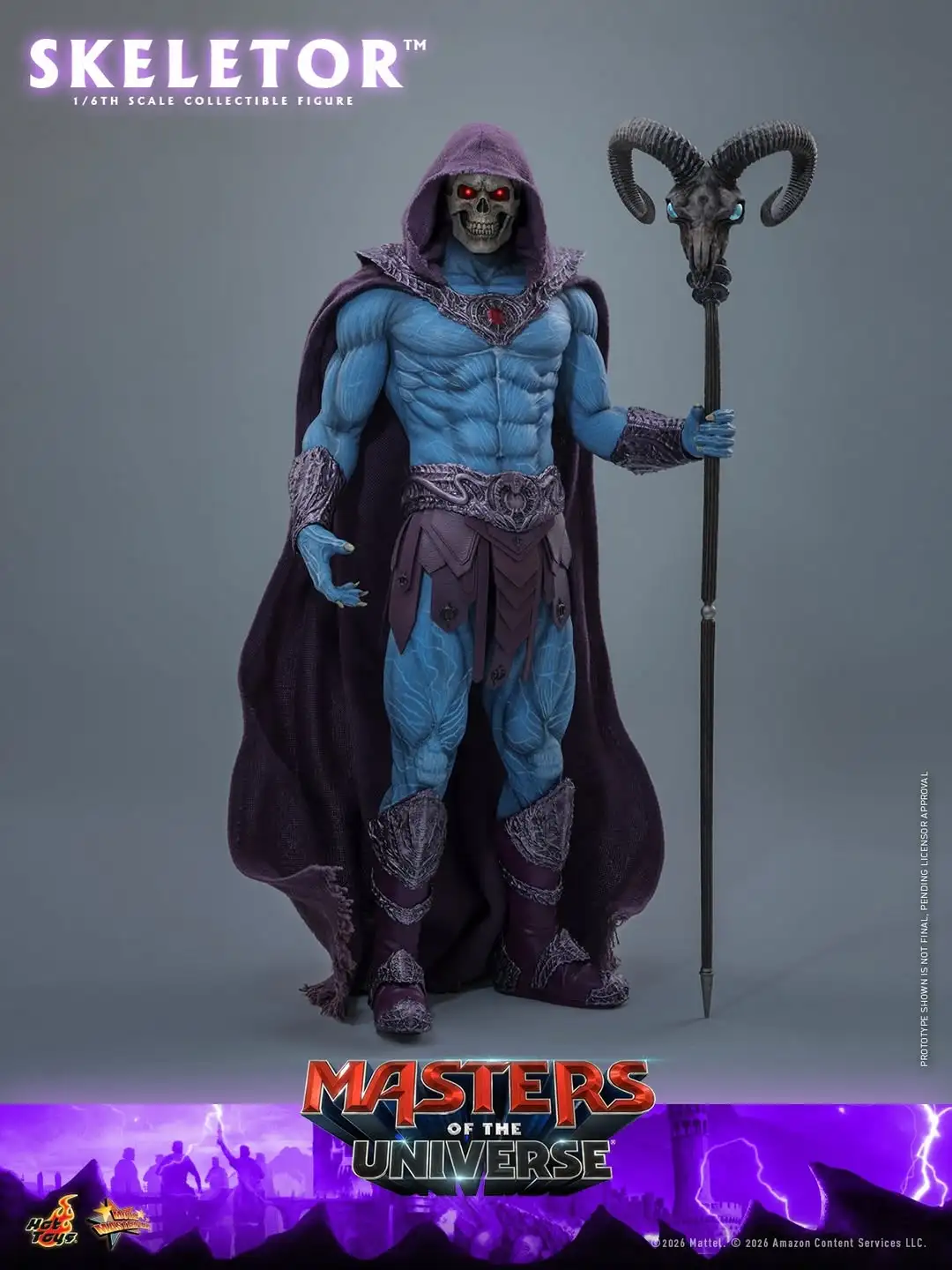 Skeletor Masters of the Universe Movie Sixth Scale Hot Toys Official Images 3