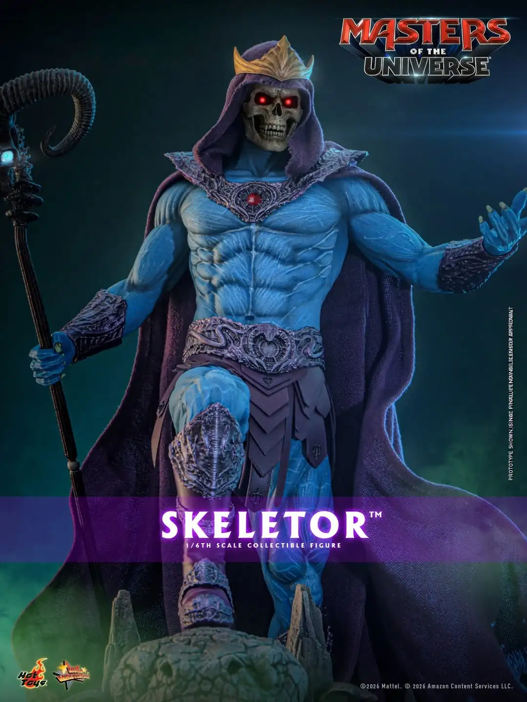 Skeletor Masters of the Universe Movie Sixth Scale Hot Toys Official Images 5