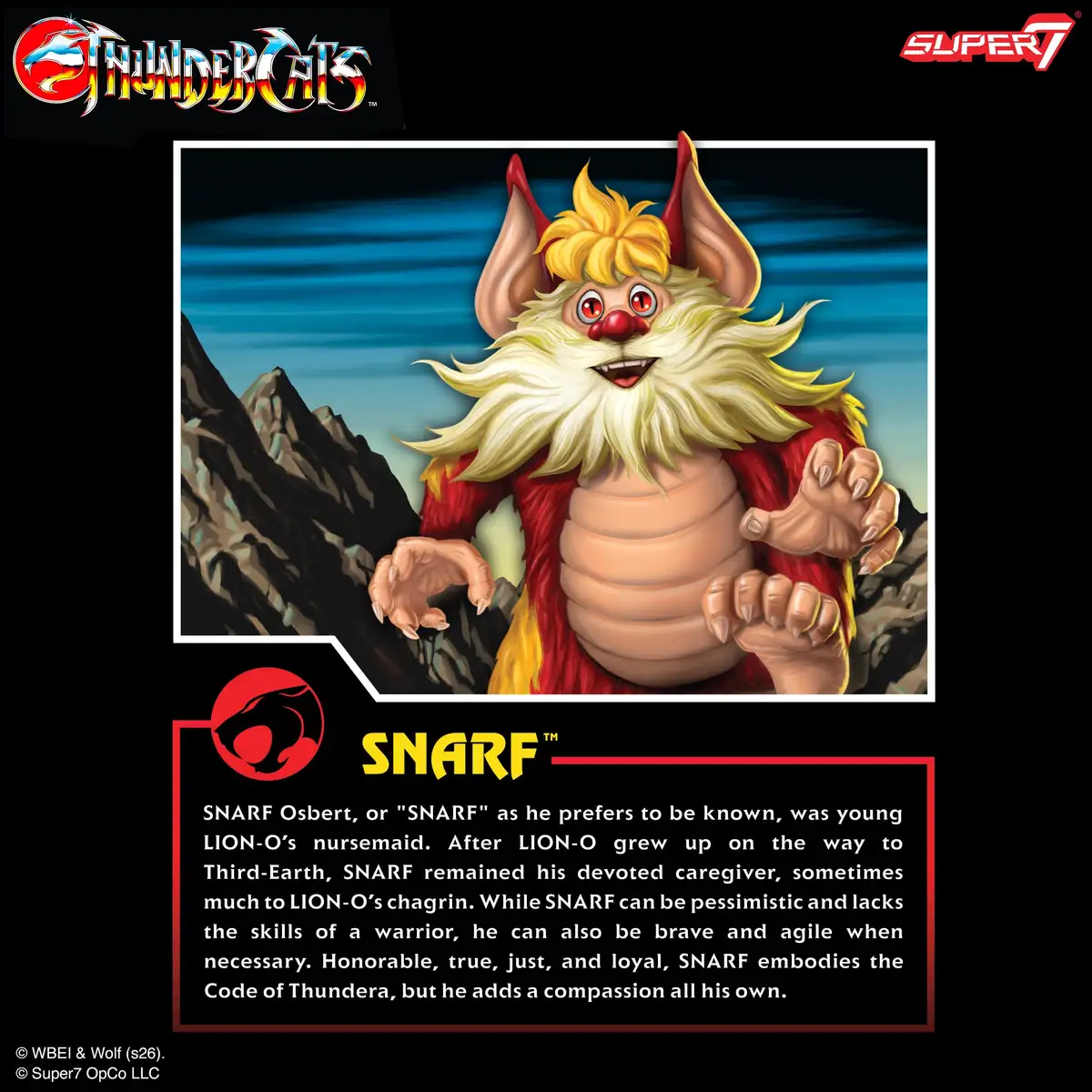 Snarf Reissue Super7 ThunderCats Ultimates 3