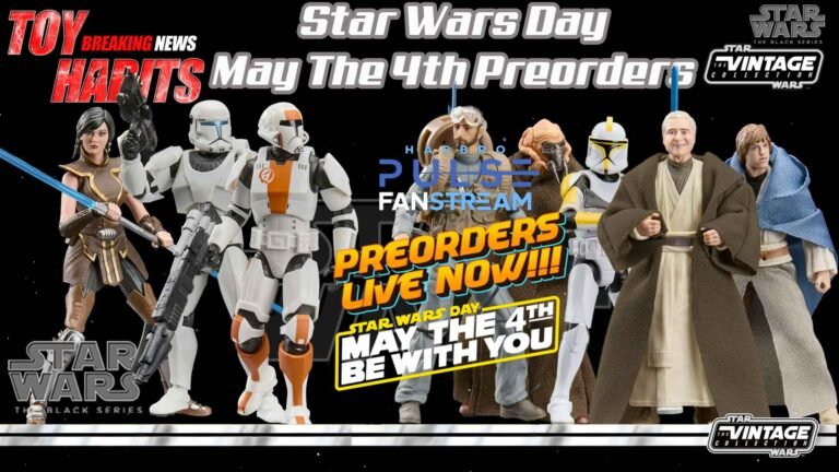 Star Wars The Vintage Collection & Black Series May the 4th 2026 Preorders