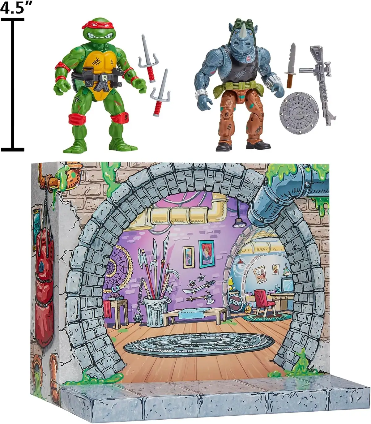 TMNT Classic Remastered Raph vs. Rocksteady 10