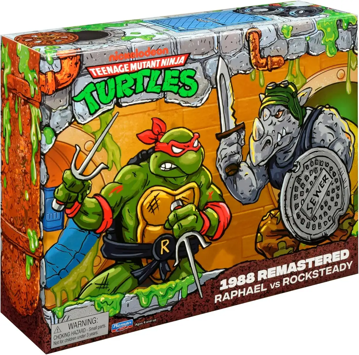 TMNT Classic Remastered Raph vs. Rocksteady 2