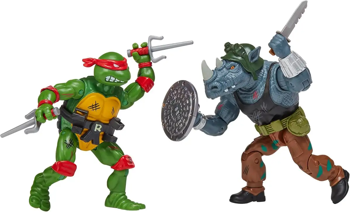 TMNT Classic Remastered Raph vs. Rocksteady 7