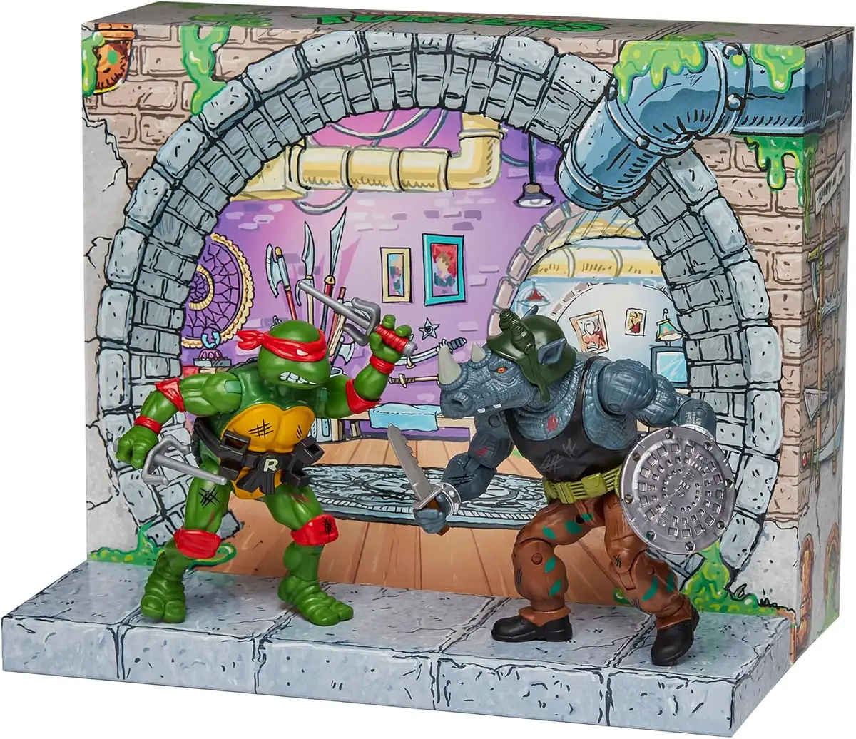 TMNT Classic Remastered Raph vs. Rocksteady 8