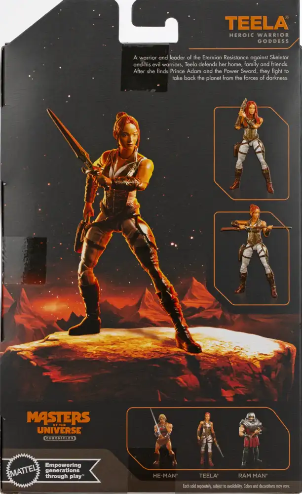 Teela MOTU Chronicles Box Backb