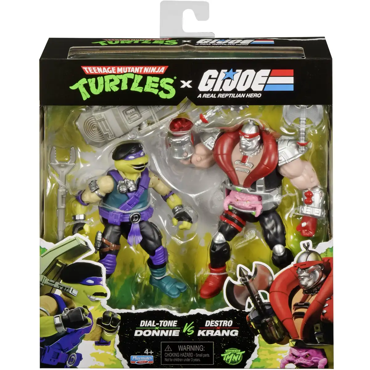 Teenage Mutant Ninja Turtles x G.I. JOE Dial Tone x Donnie vs. Destro x Krang 2