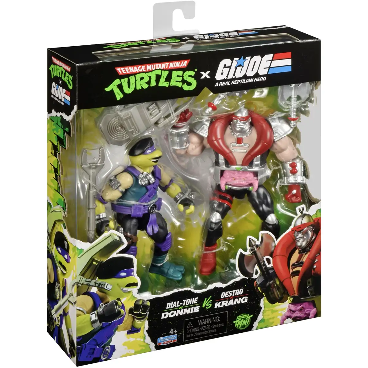 Teenage Mutant Ninja Turtles x G.I. JOE Dial Tone x Donnie vs. Destro x Krang 3
