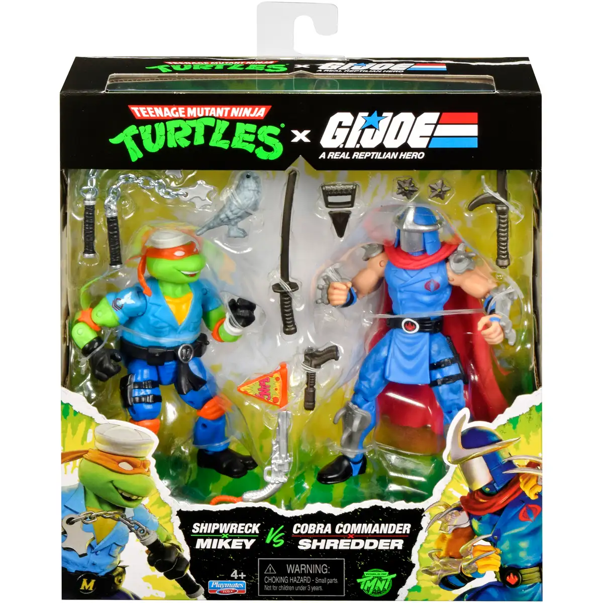 Teenage Mutant Ninja Turtles x G.I. JOE Shipwreck x Mikey vs. Cobra Commander x Shredder 03