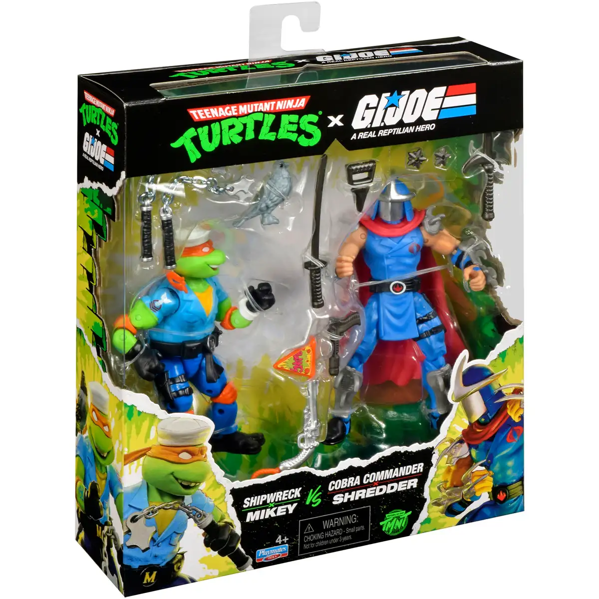 Teenage Mutant Ninja Turtles x G.I. JOE Shipwreck x Mikey vs. Cobra Commander x Shredder 04