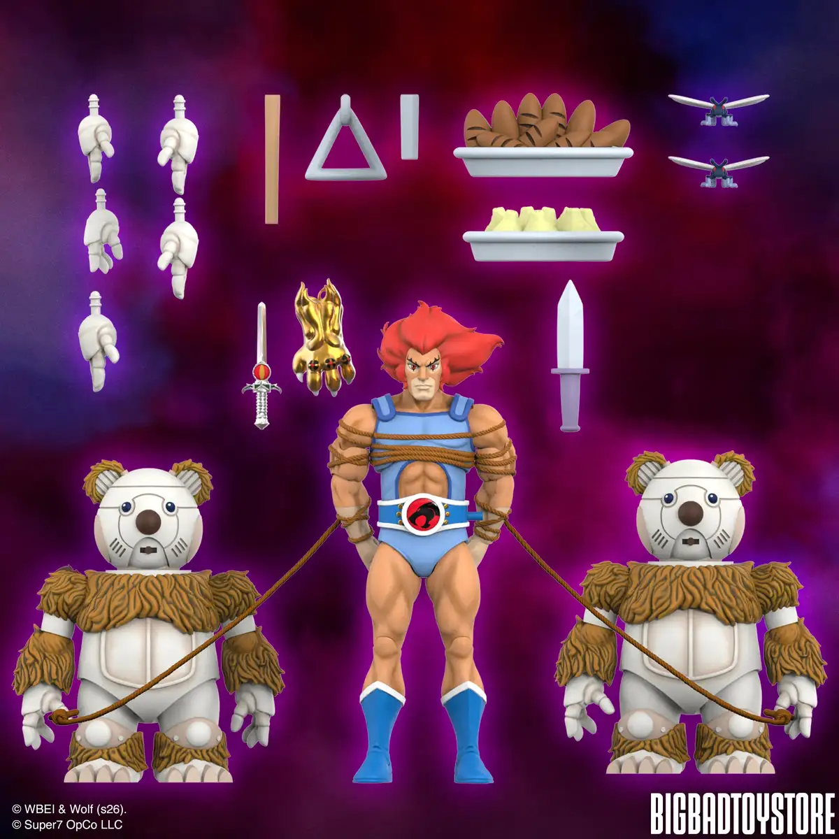 ThunderCats ULTIMATES! Lion O and Berbils BBTS Exclusive Action Figure Set 07