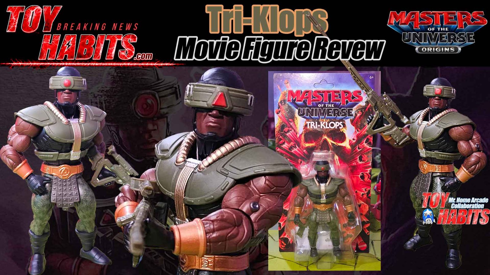 Tri-Klops MOTU Origins 2026 Movie Figure Review