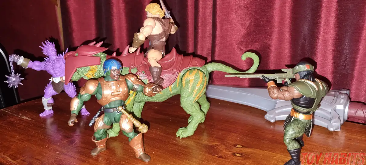 Tri Klops and Man At Arms MOTU Origins Movie In Hand Images 7