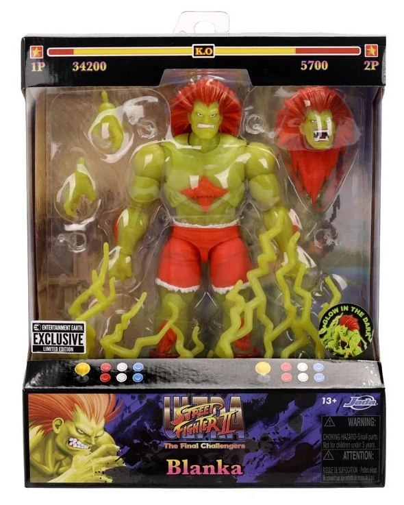 Ultra Street Fighter II Blanka Glow in the Dark 8