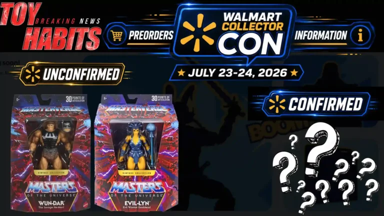 Walmart Collector Con July 2026 Edition Preorders and Information