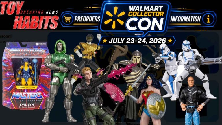 Walmart Collector Con July 2026 Edition Preorders and Information