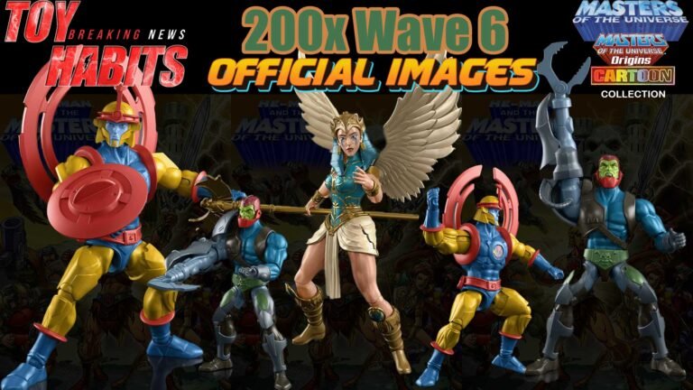 200x MOTU Origins Cartoon Collection Wave 6 Details