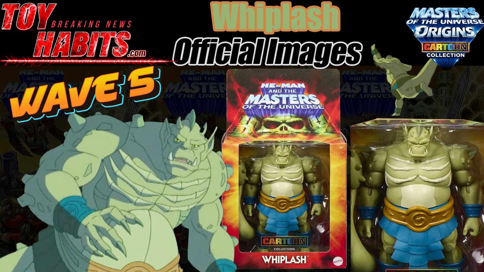 Whiplash 200x MOTU Origins Deluxe Wave 5 Official Images