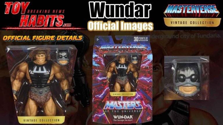 Wundar MOTU Masterverse Vintage Collection Official Images