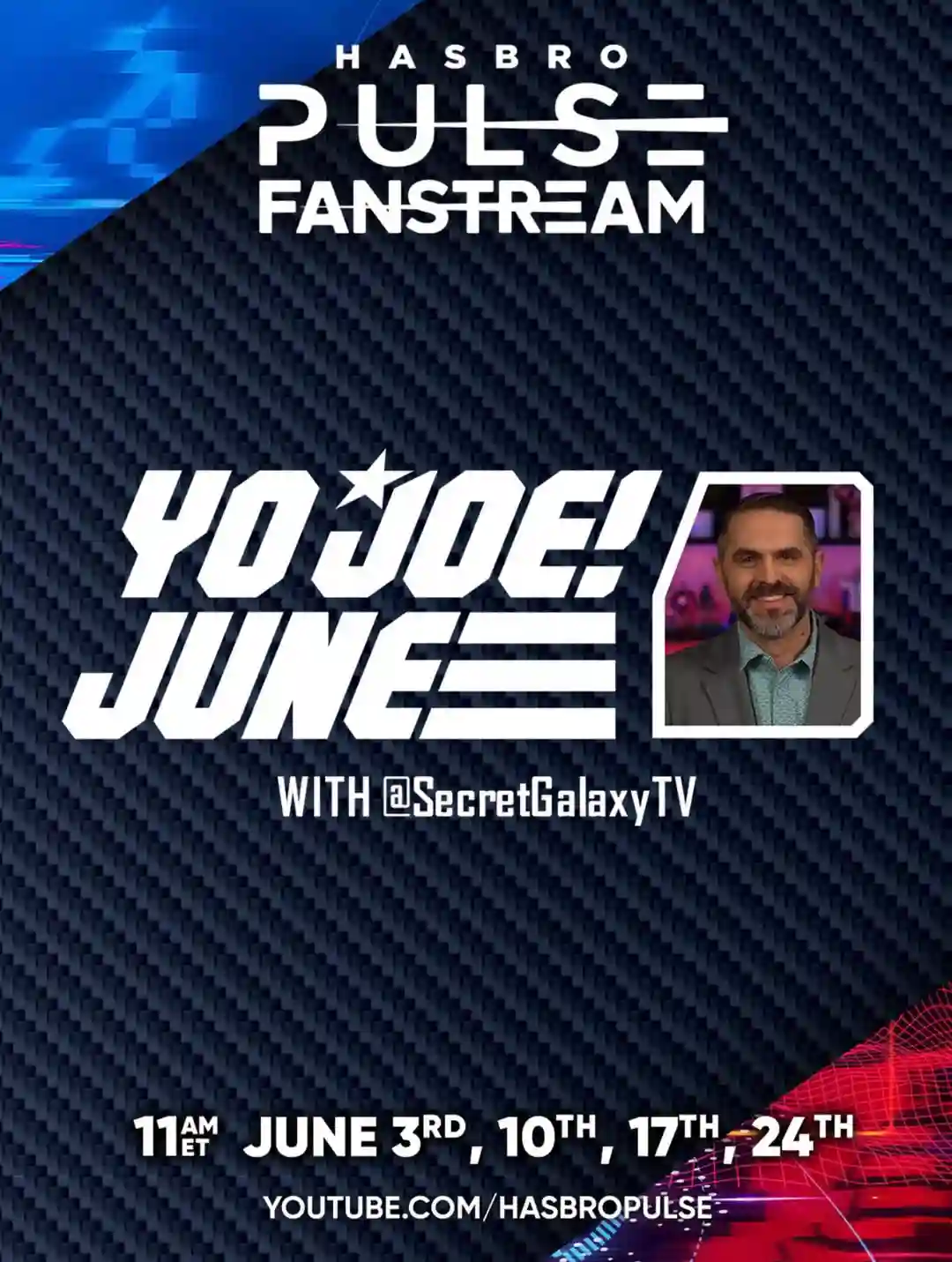 Yo Joe June 2026 FanStream Dates