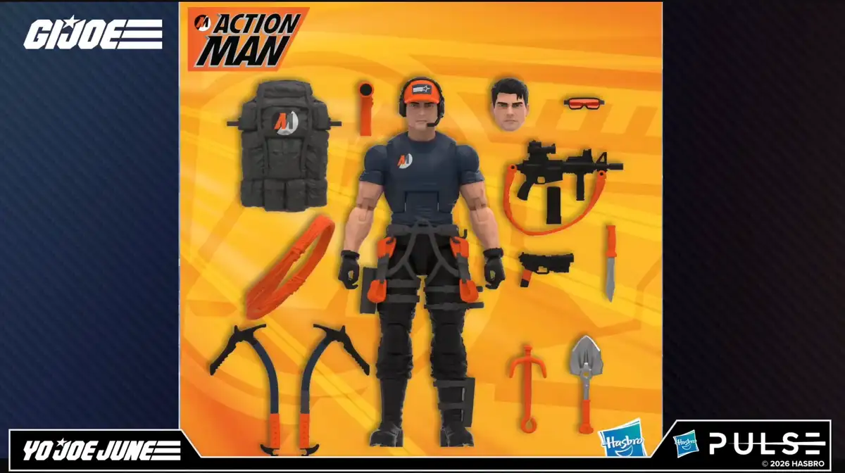 Action Man GI Joe Classified Series Digital Render Reveal