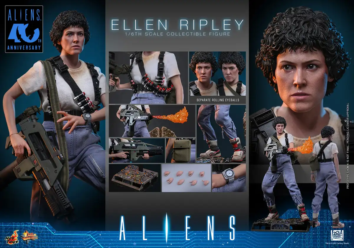 Aliens MMS894 Ellen Ripley 1 6th Scale Collectible Figure 20