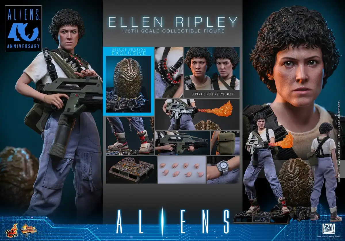 Aliens MMS895 Ellen Ripley (Deluxe Ver.) 1 6th Scale Collectible Figure 18