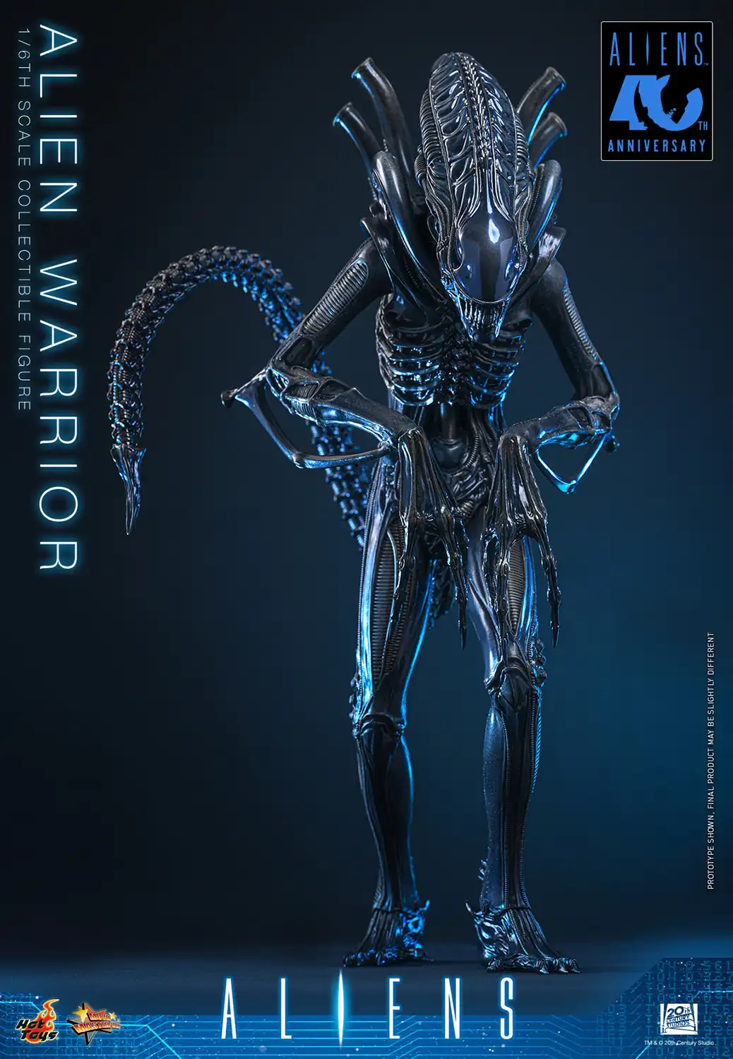 Aliens MMS898 Alien Warrior 1 6th Scale Collectible Figure 08