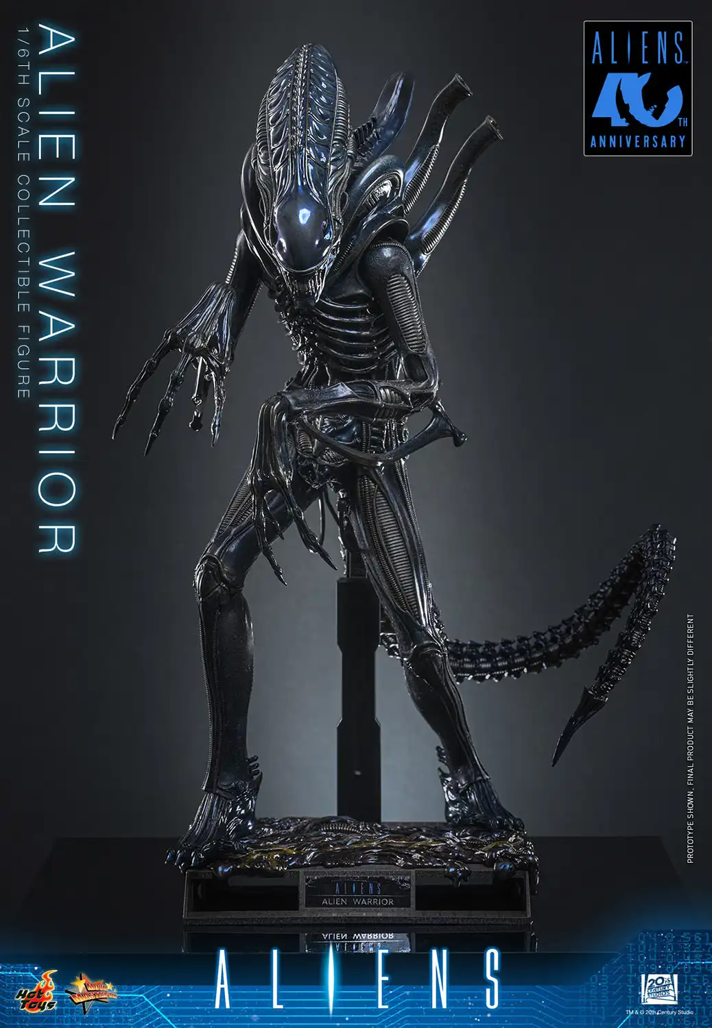 Aliens MMS898 Alien Warrior 1 6th Scale Collectible Figure 12