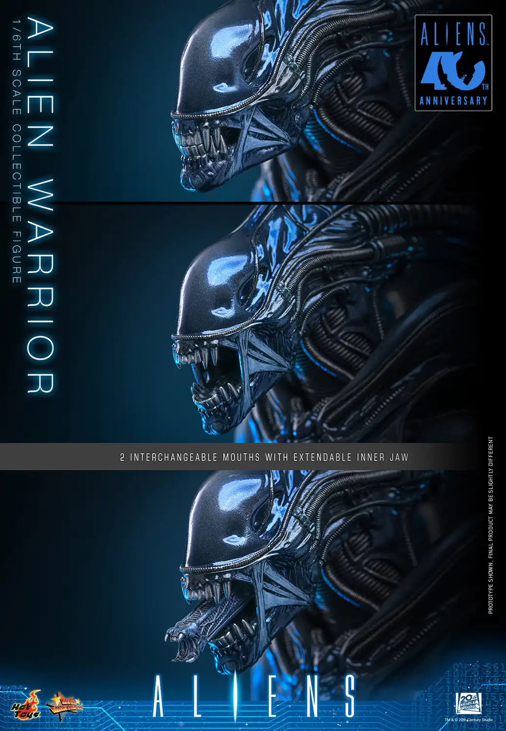 Aliens MMS898 Alien Warrior 1 6th Scale Collectible Figure 13