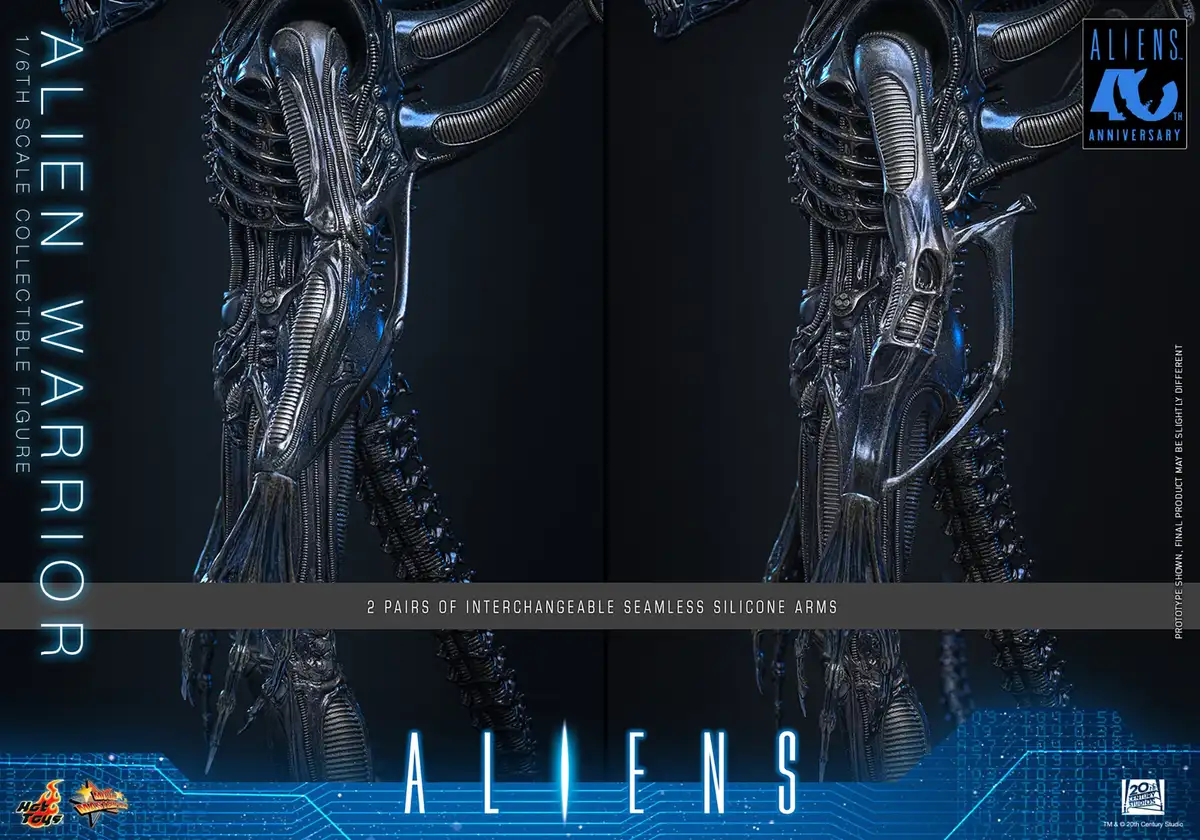 Aliens MMS898 Alien Warrior 1 6th Scale Collectible Figure 14